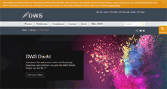 Desktop Screenshot of dws-direkt.de